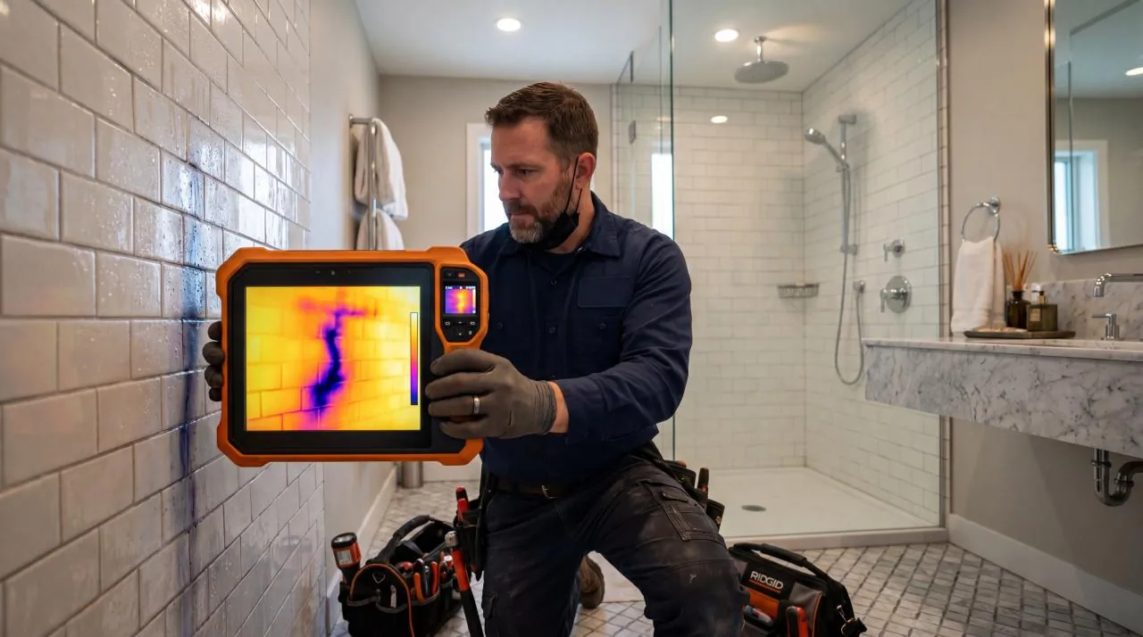 Bathroom Leak Detection service in Littleton