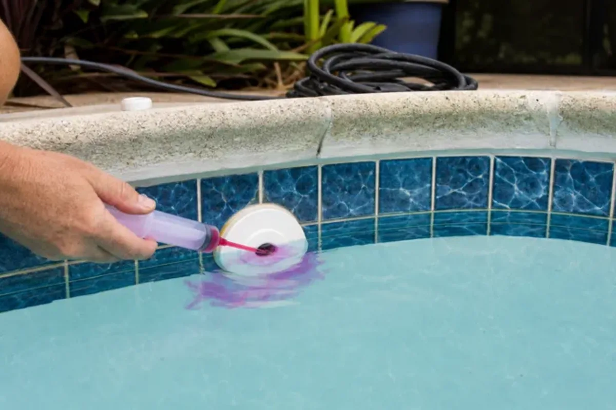After focused swimming pool leak detection testing with a clear repair direction