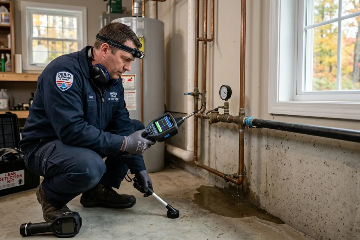 After focused water leak detection testing with a clear repair direction